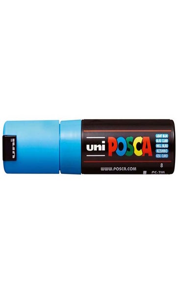 Uni Posca Marker 1.8-2.5mm 4 Pack Green Yellow Red Blue PC-5M