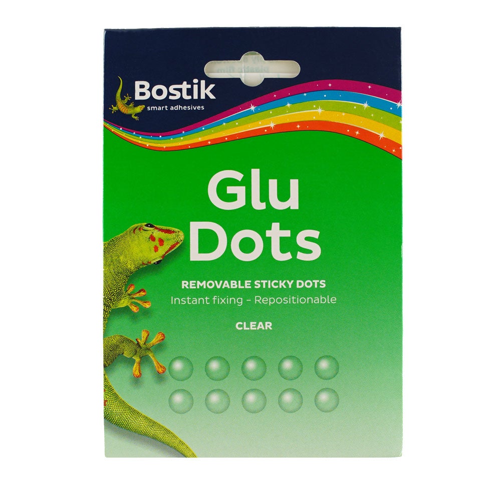 Bostik Glue Dots Removable 64 Dots Paper Plus