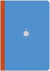 Flexbook Smartbook Notebook Large Ruled Blue/Orange