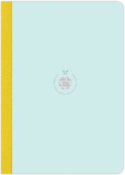 Flexbook Smartbook Notebook Large Ruled Mint/Yellow