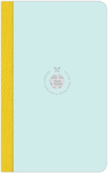 Flexbook Smartbook A5 Medium Ruled Notebook, Mint/Yellow