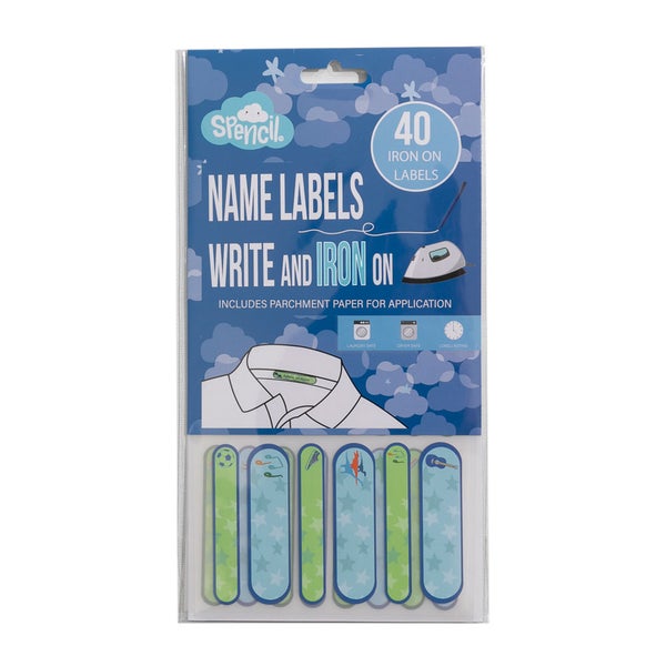 Name Labels Iron