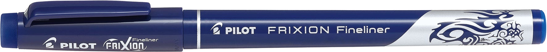 Pilot Frixion Fineliner Erasable Pen Blue Paper Plus