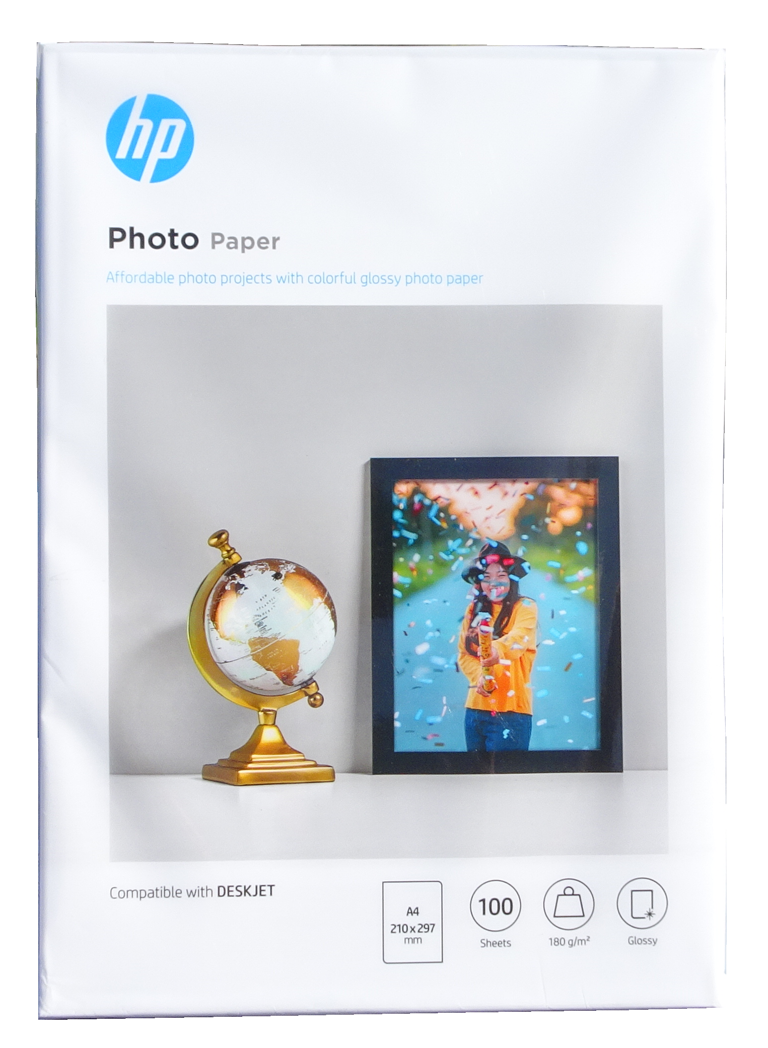 HP Photo Paper Everyday A4 Q2510A 200gsm Pack 100 Paper Plus
