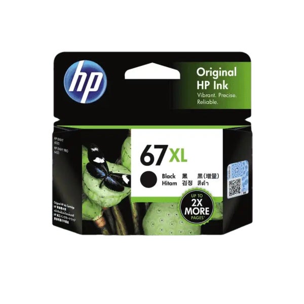 HP 67XL Black Ink Cartridge -