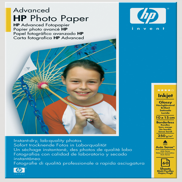 Papier photo 10 x 15 brillant HP Everyday - 100 feuilles - HP