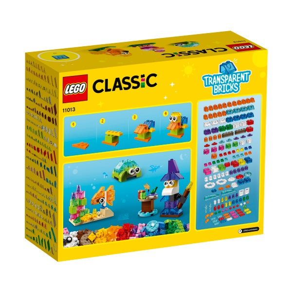 LEGO Classic: Creative Transparent Bricks 11013