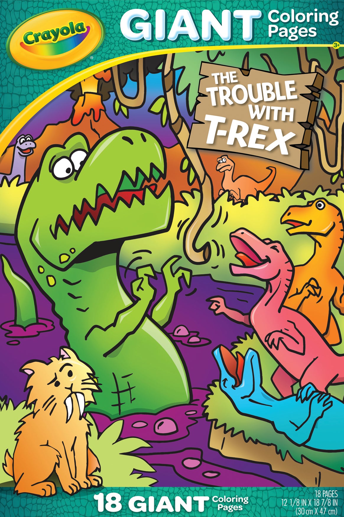 Crayola Giant Colouring Pgs Uni-Creatures | BIG W