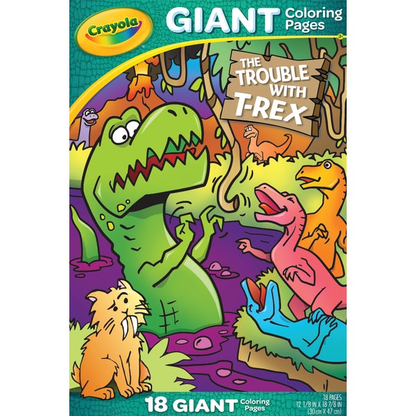 Crayola Giant Colouring Pgs Uni-Creatures | BIG W