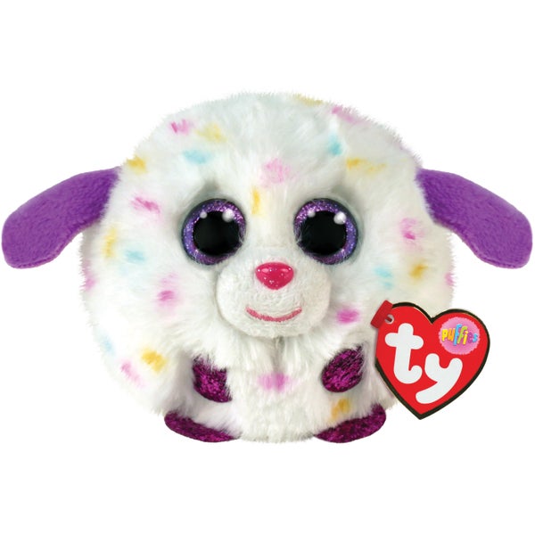 TY Puffies Dog White -
