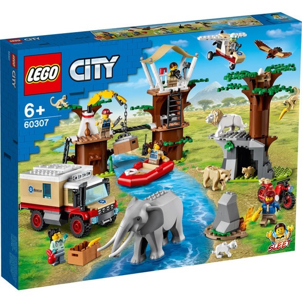 LEGO City 60307 Wildlife Rescue Camp | Paper Plus