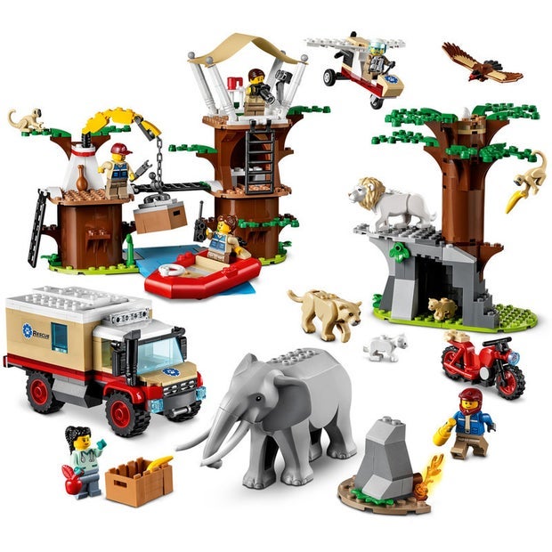 LEGO City 60307 Wildlife Rescue Camp | Paper Plus