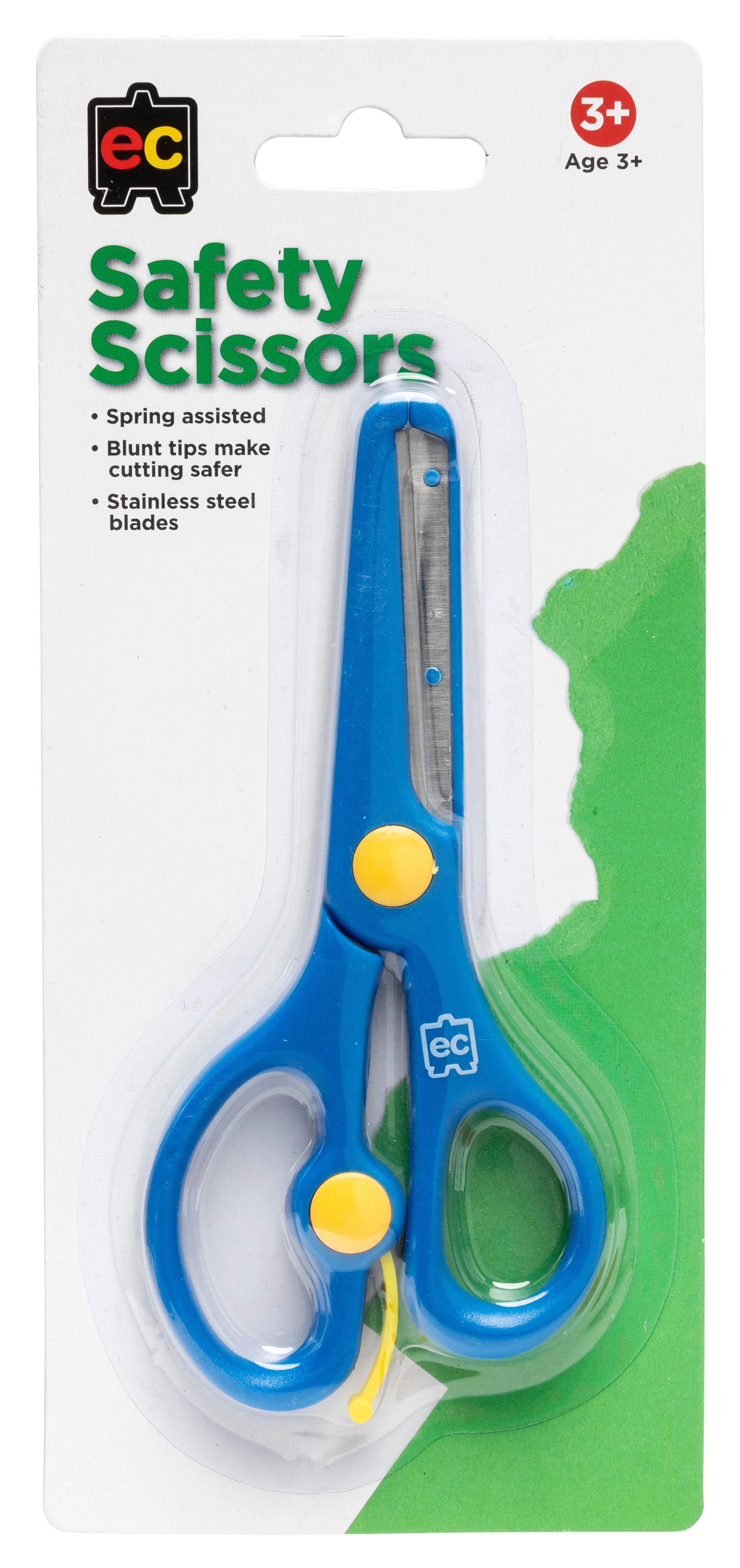EC Safety Scissors Spring Assisted 134mm | Paper Plus