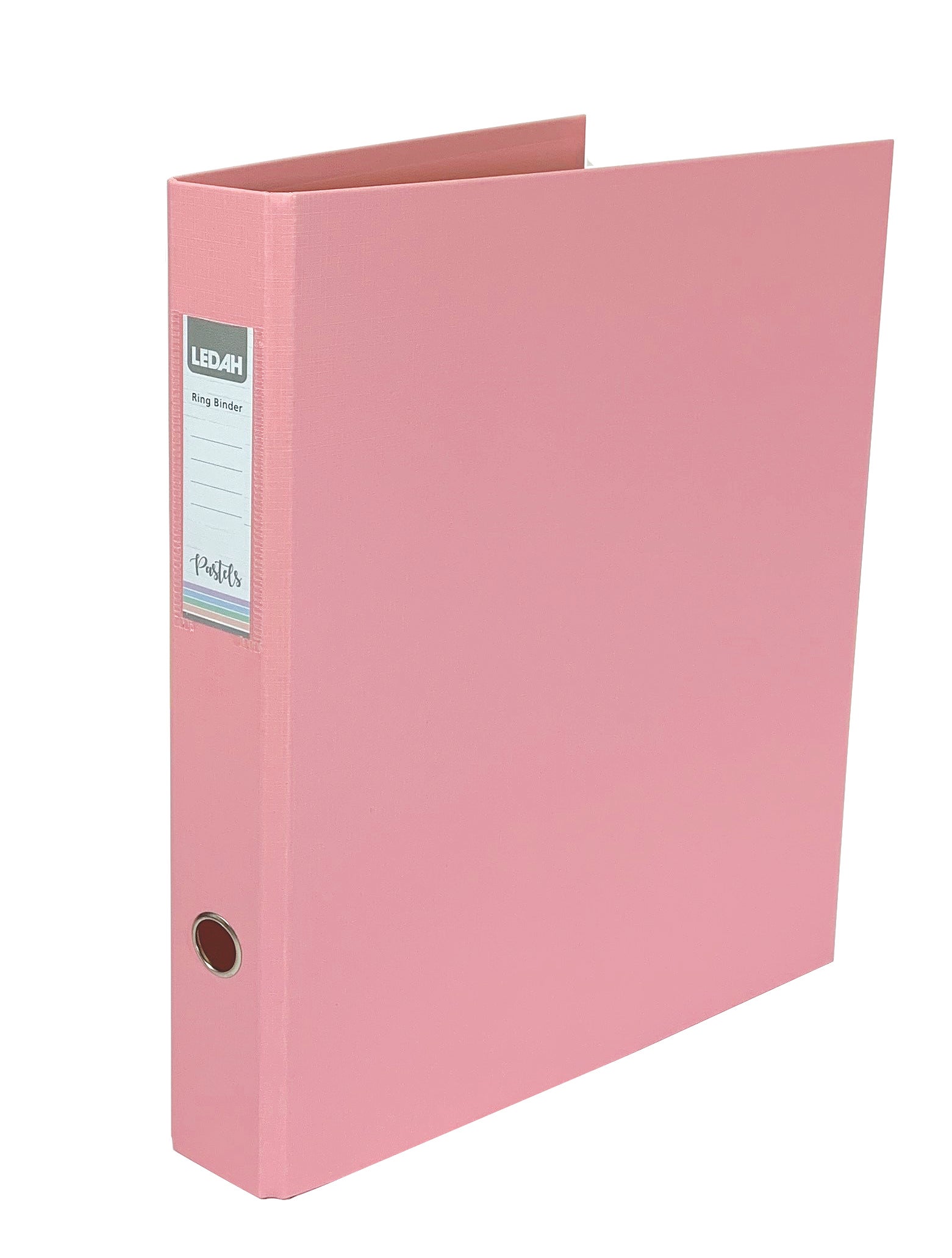 Ledah Pastels Ringbinder Pink A4 Paper Plus