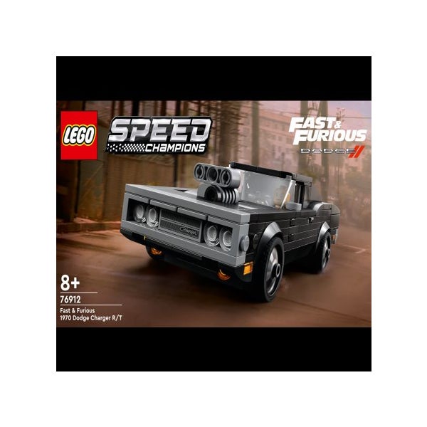 LEGO Speed Champions Fast & Furious 1970 Dodge Charger R/T 76912 Model |  Paper Plus