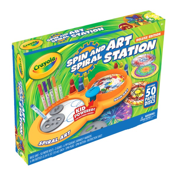 Crayola Paint-sation On The Go Fun Creative Activity Portable Painting Art  Set