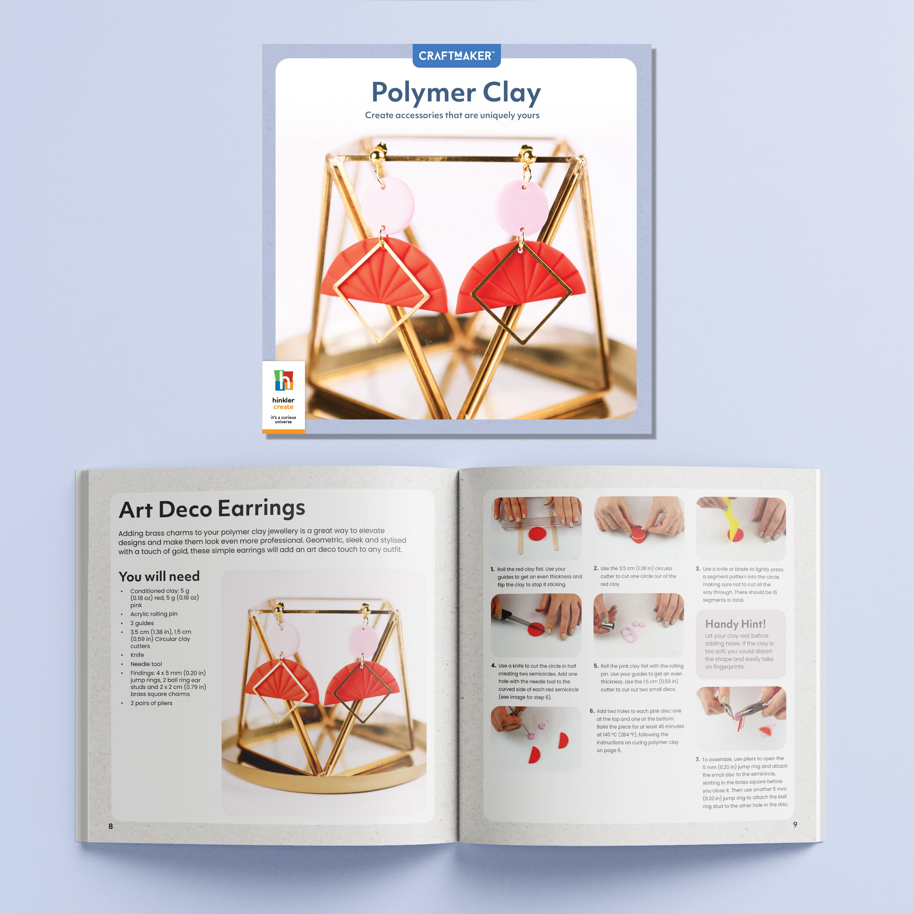 Craft Maker Polymer Clay Kit Paper Plus