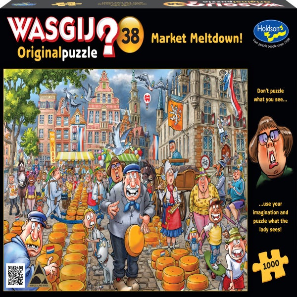 WASGIJ Original #38: Market Meltdown 1000 Pieces Jigsaw Puzzle