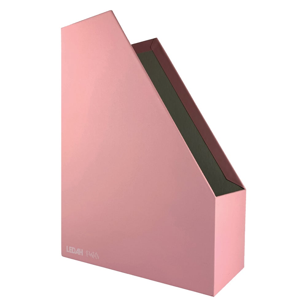 Ledah Pastels Magazine File Pink Paper Plus