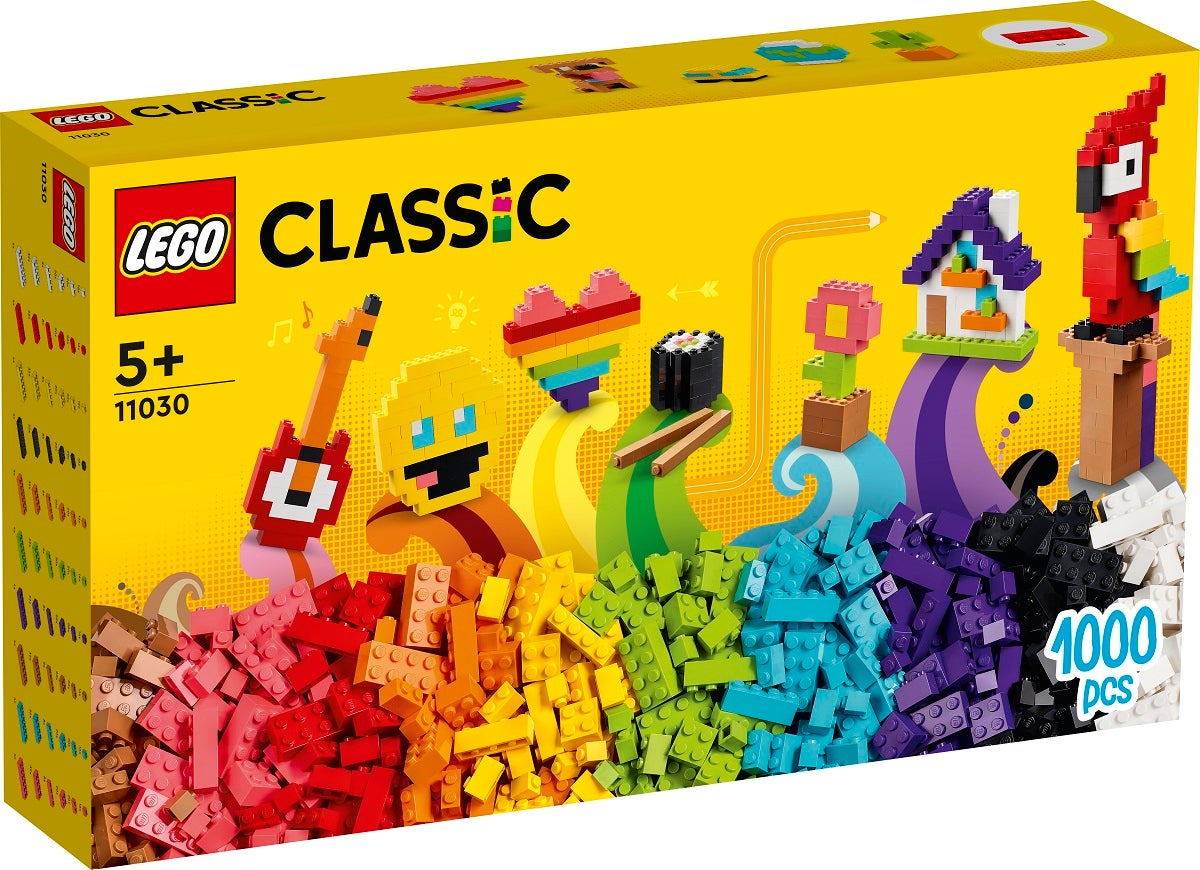 11030　Lots　Paper　LEGO　Bricks　of　Basic　Plus