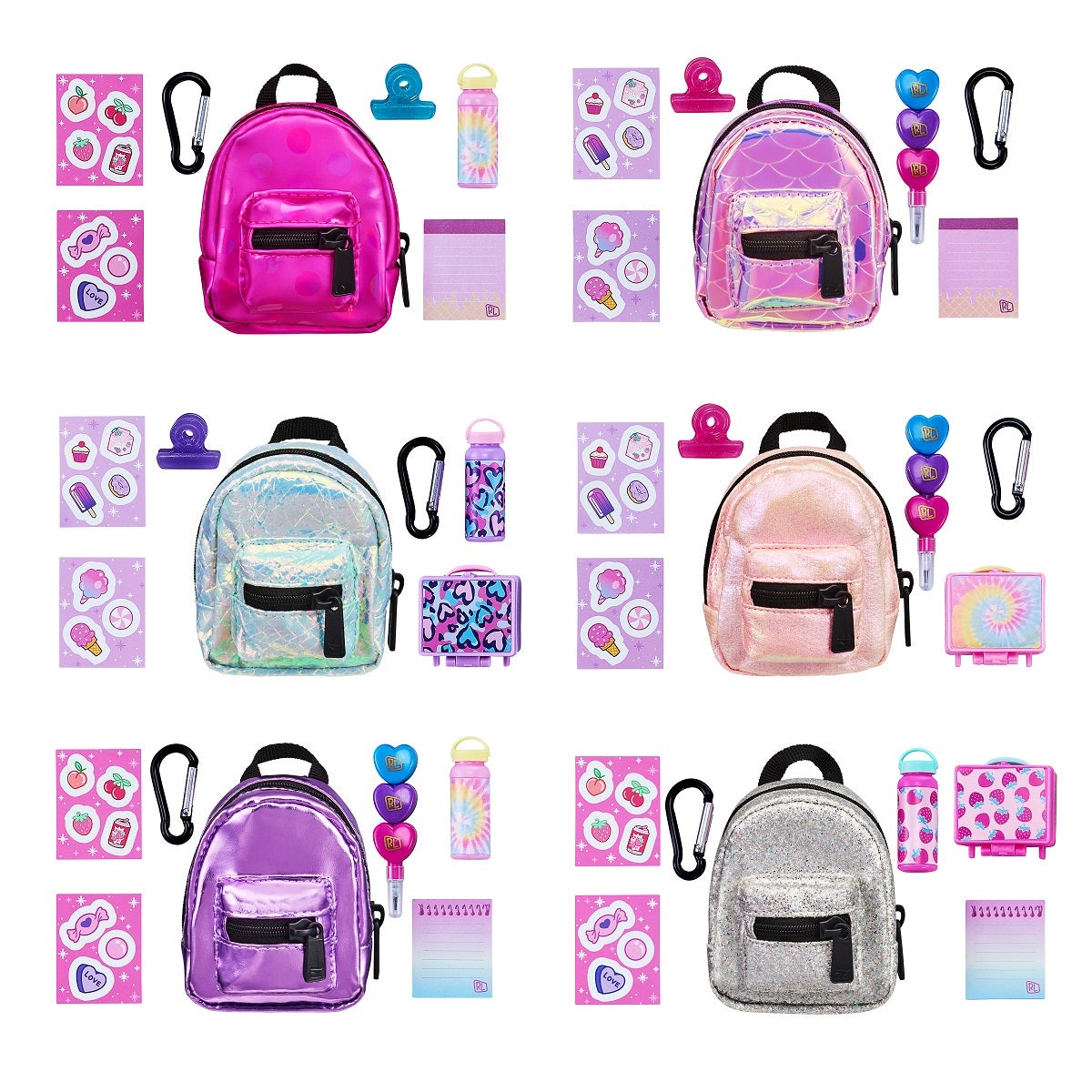 Real Littles Backpacks Series 4 Assorted Designs Paper Plus