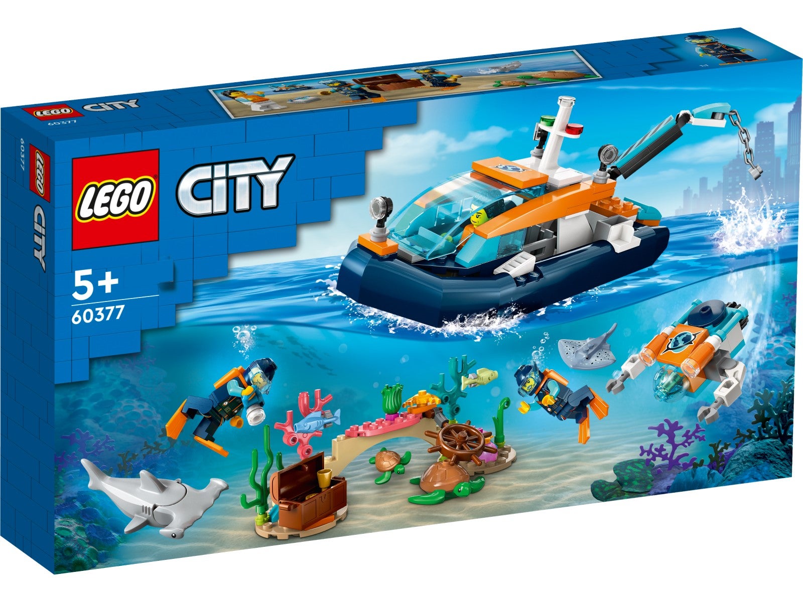 Lego discount shark boat