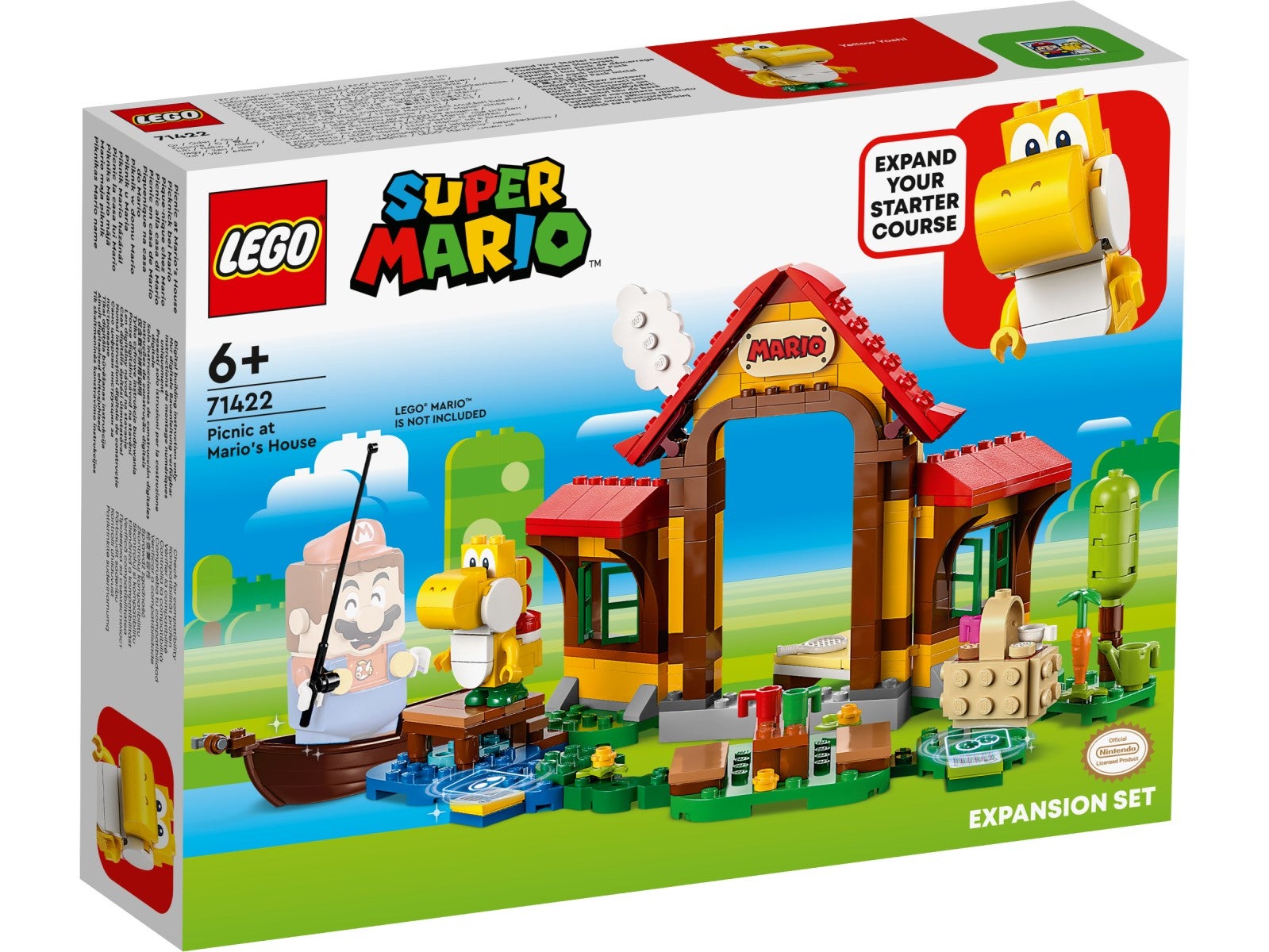 LEGO Super Mario: Picnic at Mario's House Expansion Set 71422