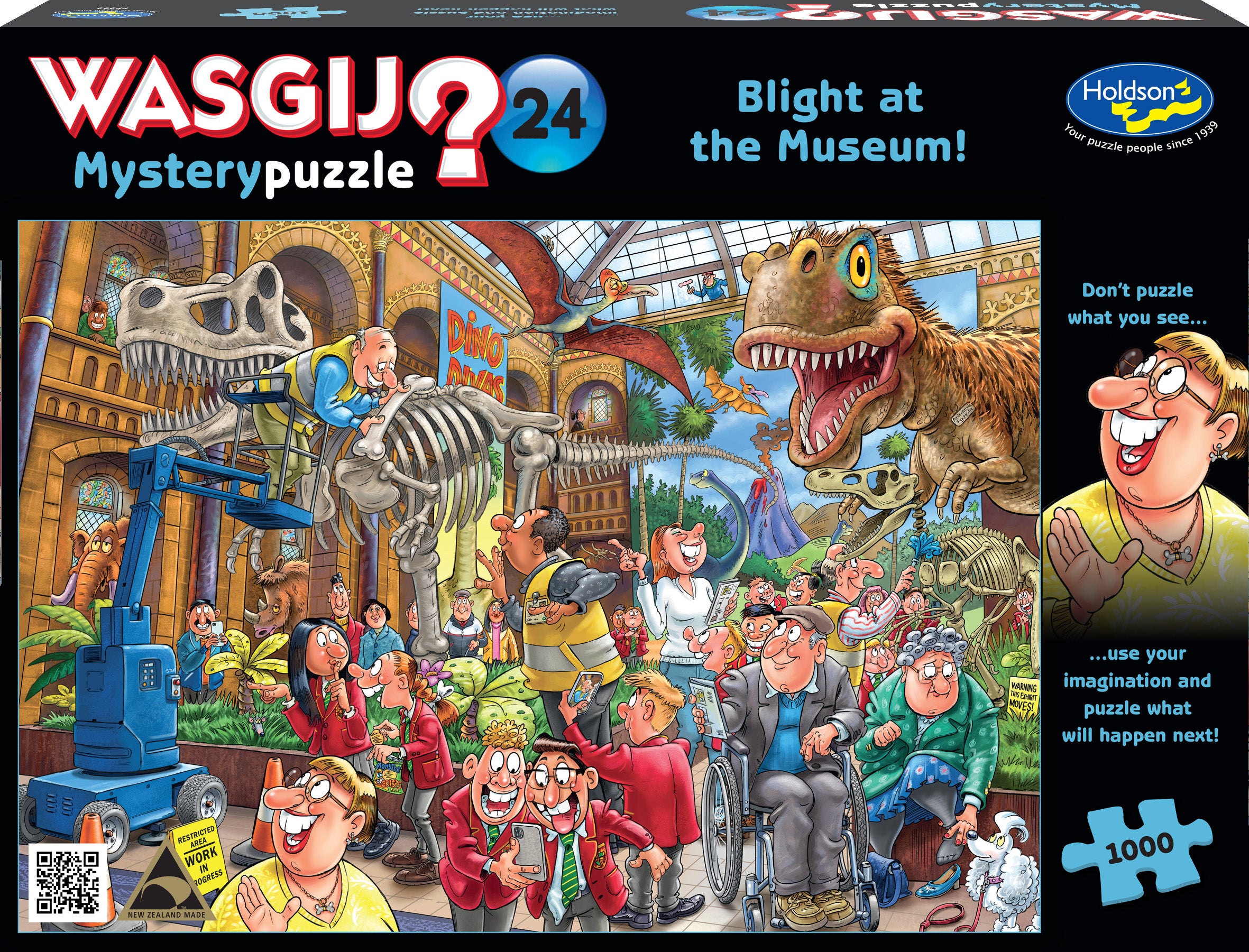 Wasgij Mystery 24 Blight at the Museum! 1000 Piece Jigsaw Puzzle