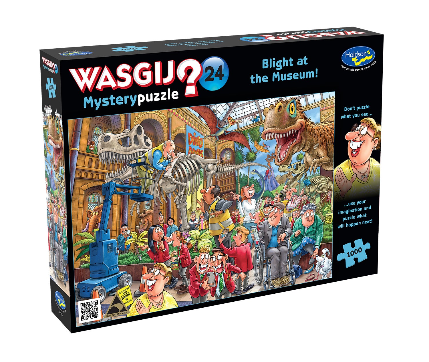 Wasgij Mystery 24 Blight at the Museum! 1000 Piece Jigsaw Puzzle