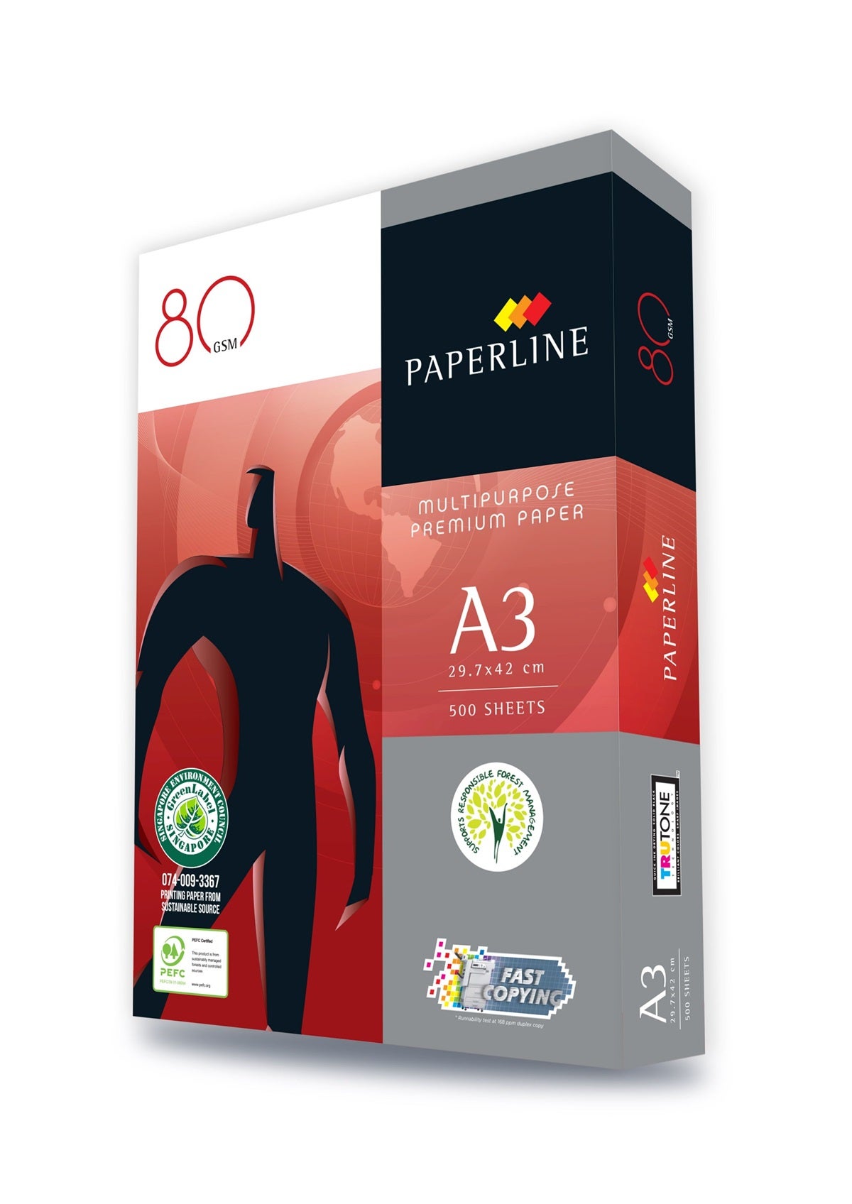 Paperline A3 Copy Paper 80gsm Paper Plus