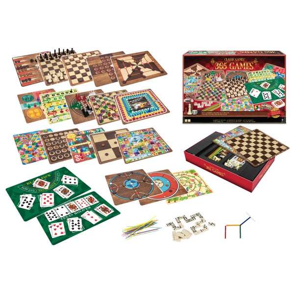 Classic Games - 365 Games Multi-Game Set | Paper Plus