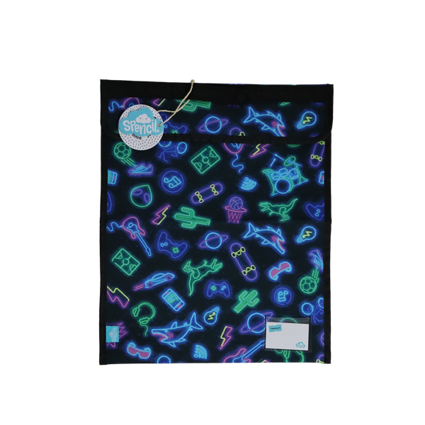 Spencil Neon Life Homework Bag | Paper Plus