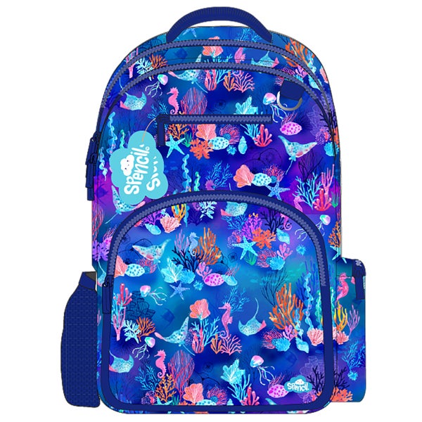 Spencil Coral Garden Backpack 450 X 370mm | Paper Plus