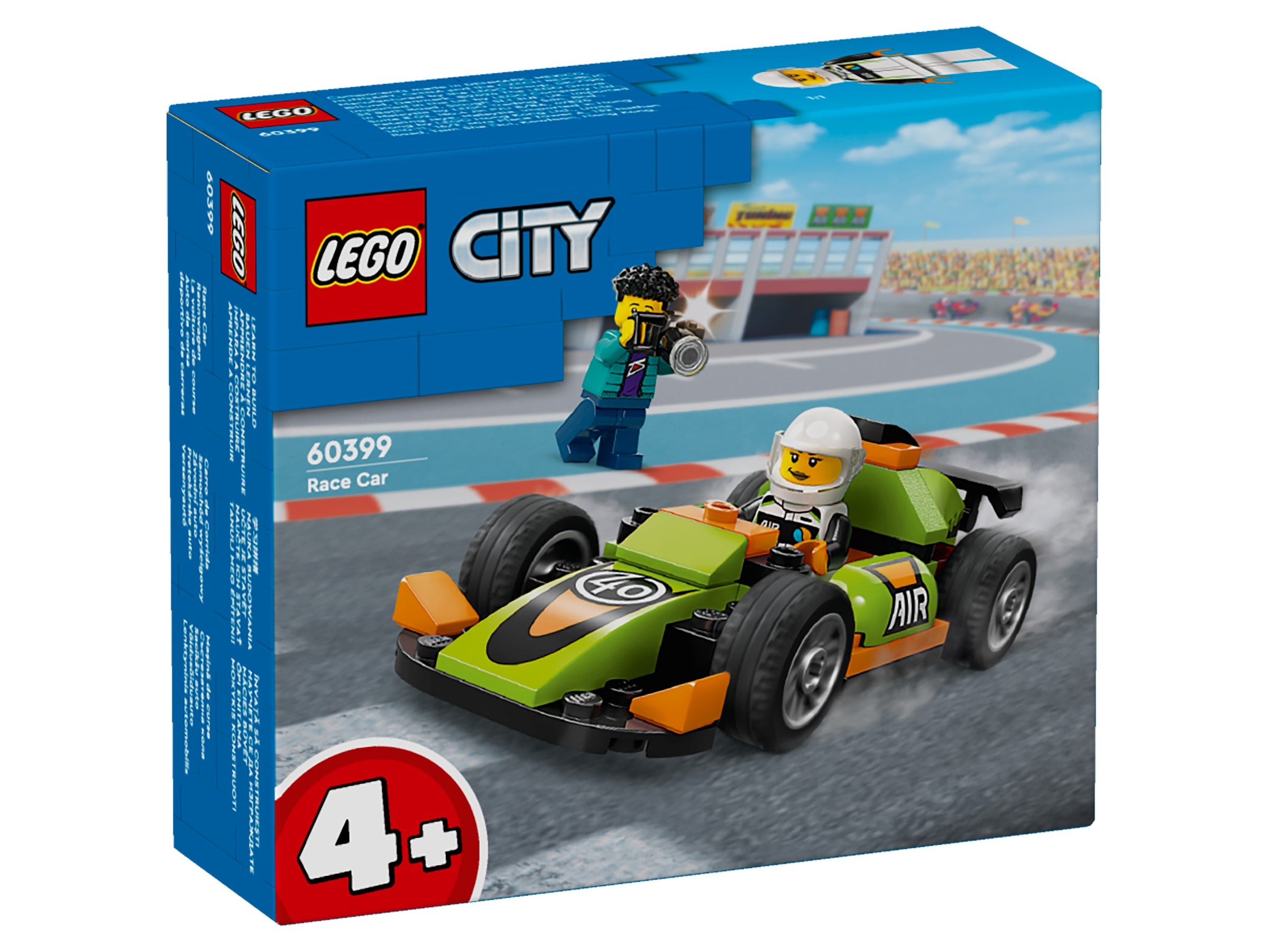 LEGO City: Green Race Car 60399 Paper Plus