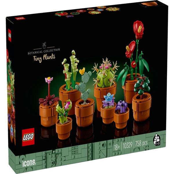 LEGO Icons: Botanical Collection: Tiny Plants 10329 | Paper Plus