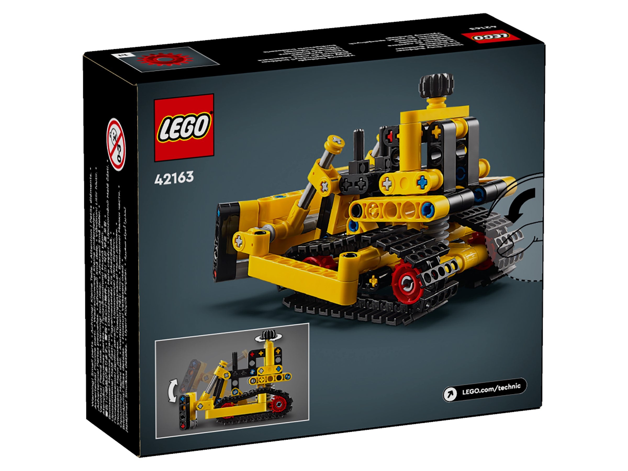 LEGO Techic Heavy Duty Bulldozer 42163 Paper Plus