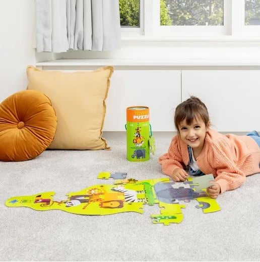 Crocodile Creek 30 Piece Tower Puzzle - Jungle | Paper Plus