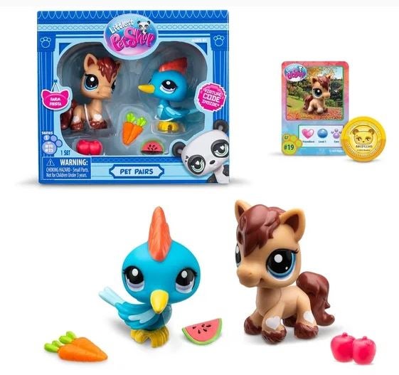 Littlest Pet Shop Pet Pair Farm Fiesta Paper Plus