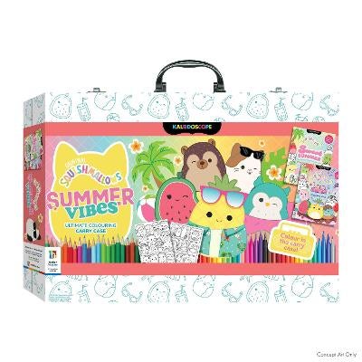 Kaleidoscope Squishmallows Ultimate Colouring Carry Case by Hinkler Pty ...