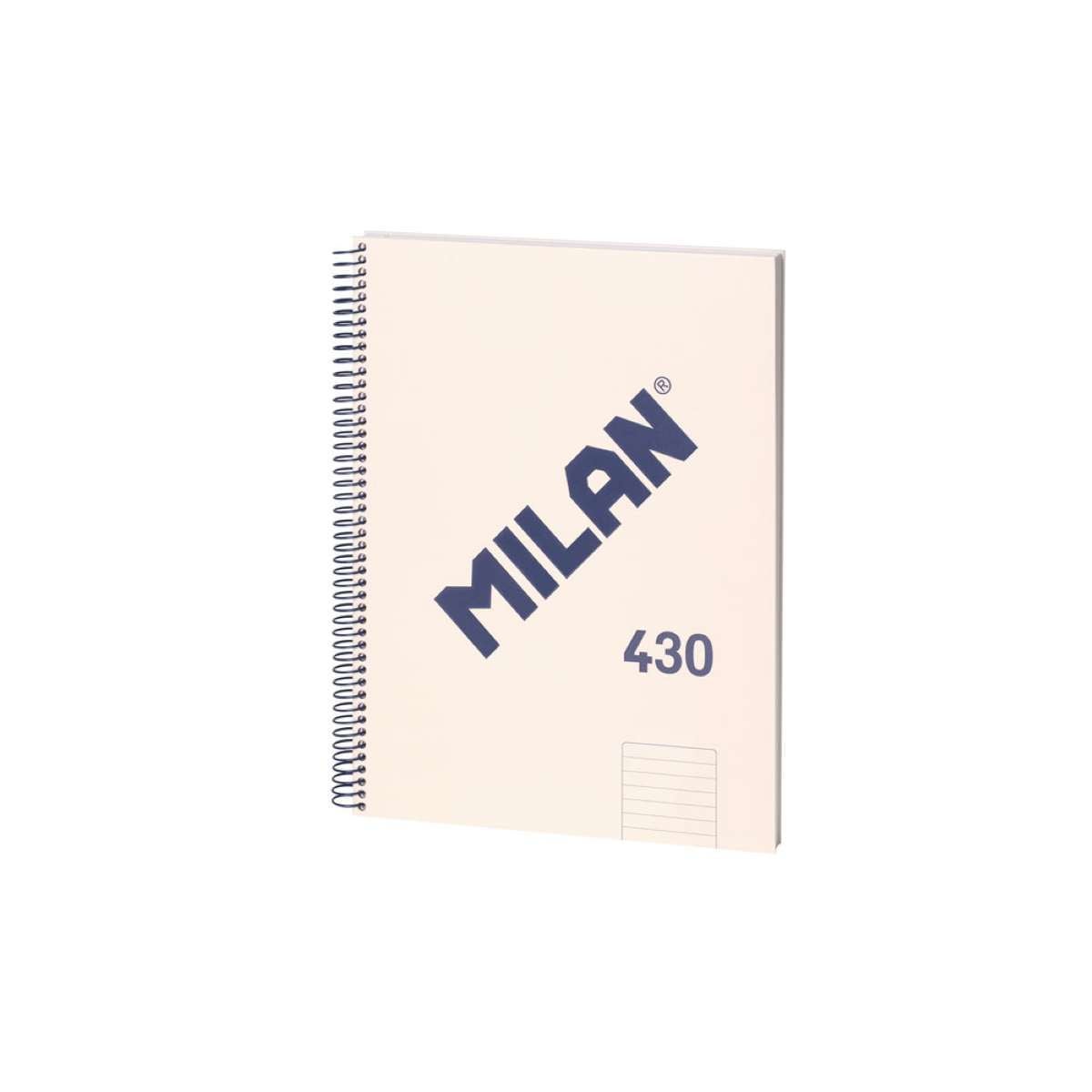 Milan 1918 Series Spiral Hardcover A4 Notebook, Beige | Paper Plus