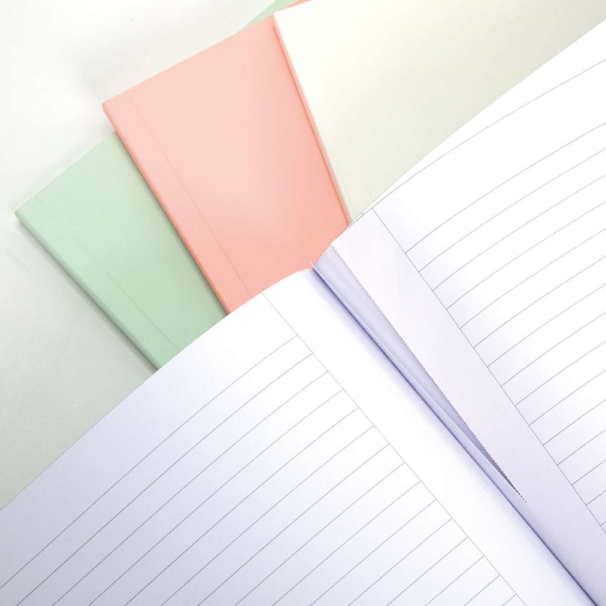 Milan 1918 Series Soft Cover A4 Notebook, Beige | Paper Plus