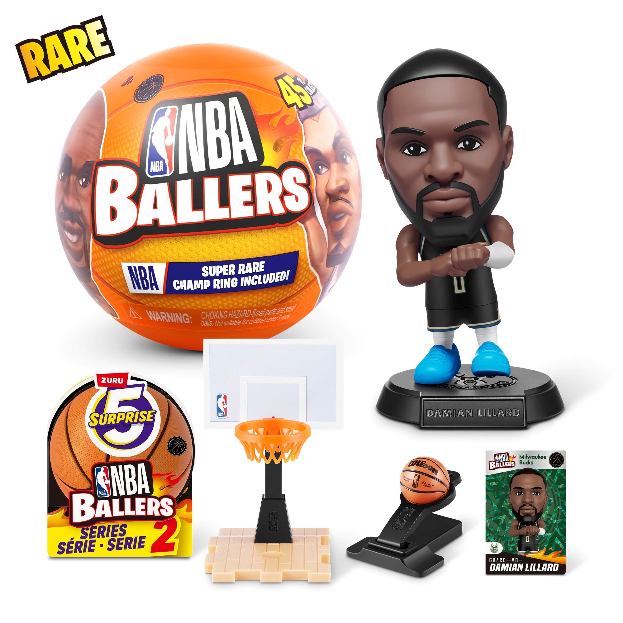 NBA BALLERS レアコンプセット Amazon.co.jp: ZURU 5 サプライズ NBA ボーラーズシリーズ1