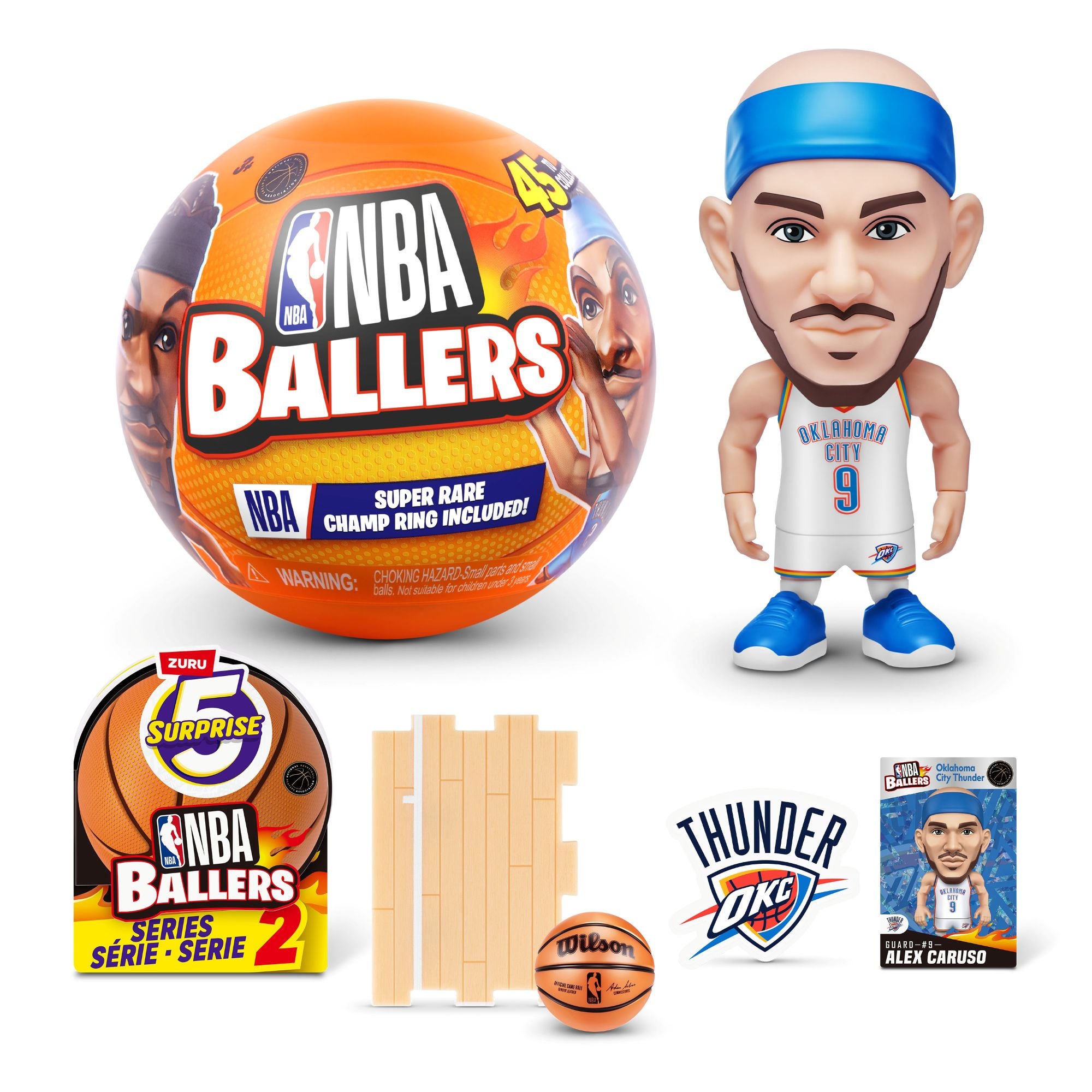 NBA Ballers ウェンビー、エドワーズ、バトラー Zuru Ballers NBA Series 2 Assorted | Paper Plus
