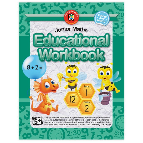 Learning Can Be Fun Educational Workbook Junior Maths | Paper Plus