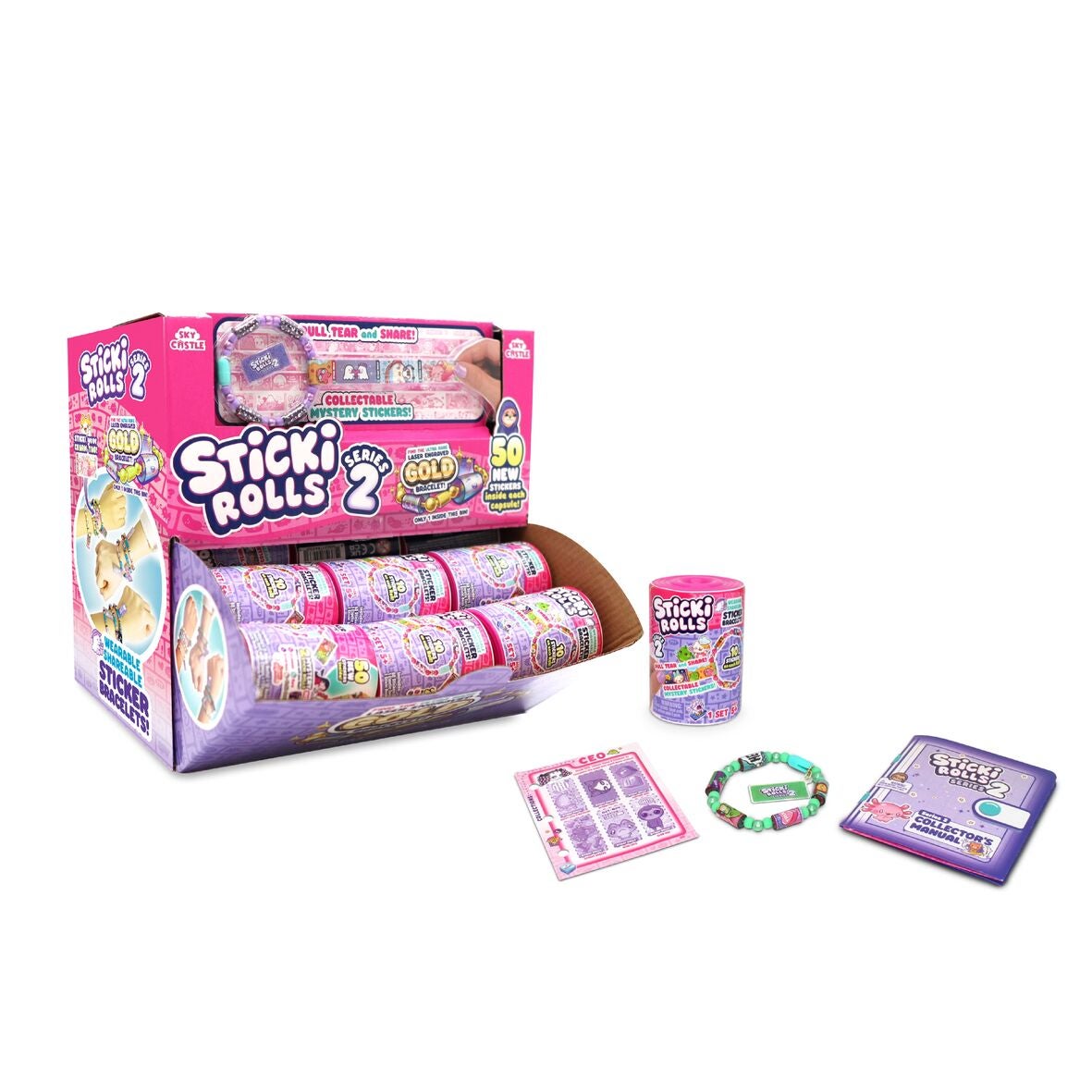 Ravensburger - Sticki Rolls | Sticki Band con folleto
