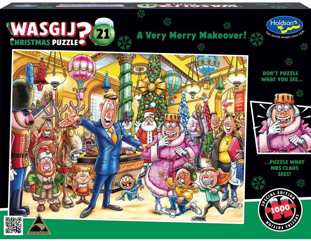 Wasgij Christmas 1000 Piece Puzzle - A Very Merry Makeover! #21