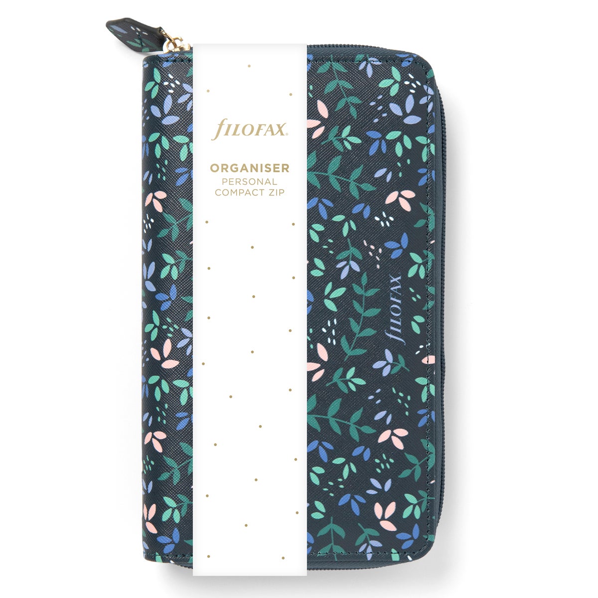 Filofax Organiser Compact Zip Personal Garden | Paper Plus