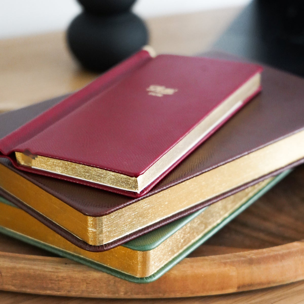 Letts Notebook Legacy Slim 85 x 152mm Garnet | Paper Plus