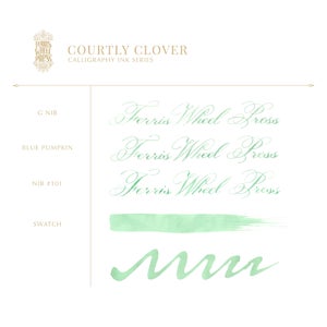 Ferris Wheel Press Calligraphy Ink Courtley Clover 28ml | Paper Plus