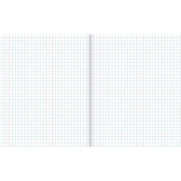 Warwick Exercise Book 1E5 36 Leaf With Margin Quad 7mm 255x205mm -